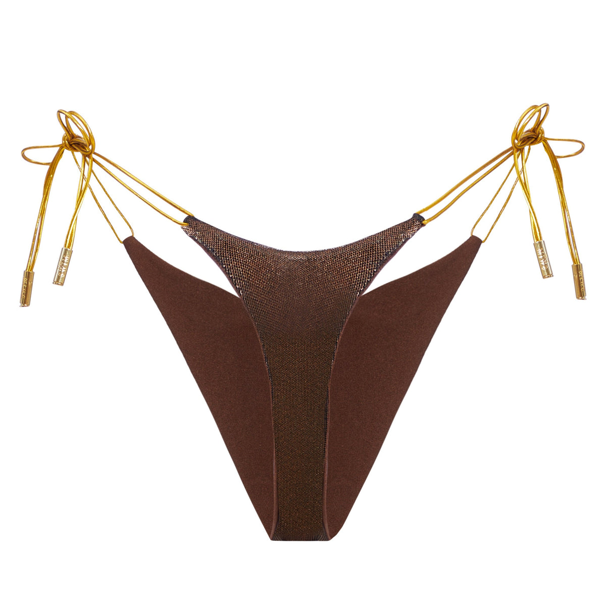 Bronze/Chocolate Thongkini Bottom | Reversible (Sample Sale)