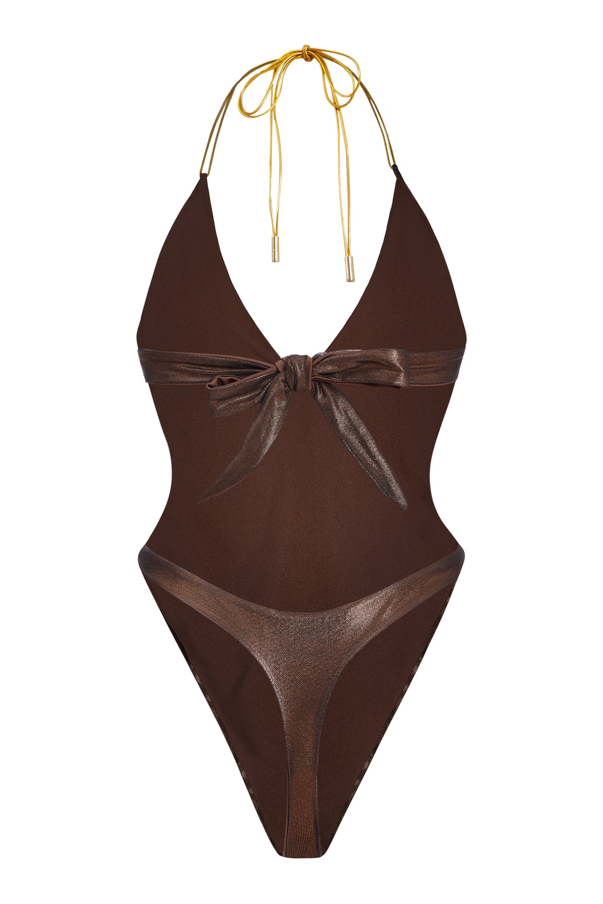 Bronze/Chocolate Monokini (Sample Sale)