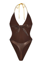 Bronze/Chocolate Monokini (Sample Sale)