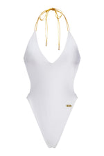White/Chocolate Monokini | Reversible (Sample Sale)