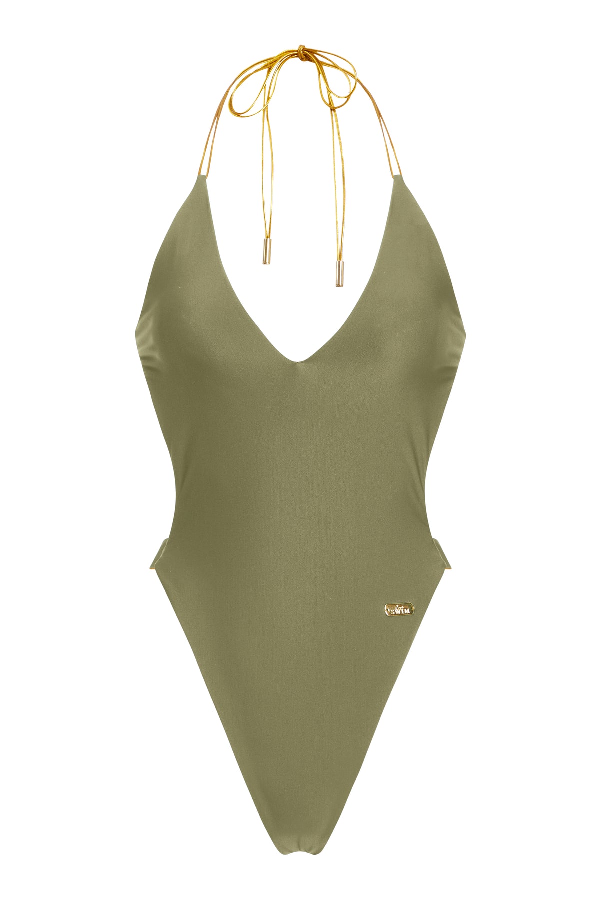 Olive/Bronze Monokini | Reversible