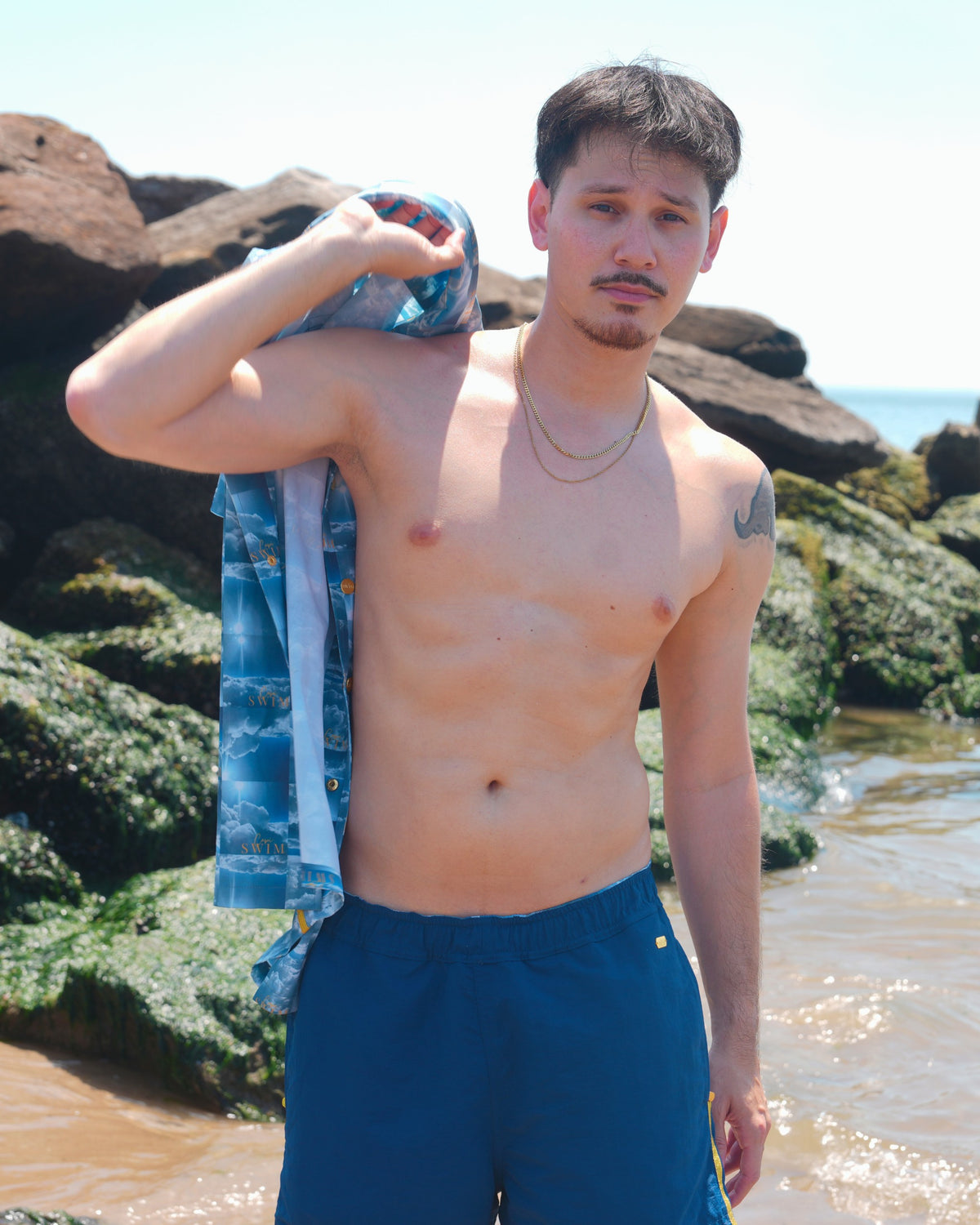 Jet Lag Swim Trunk | Reversible