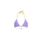 Prism Reversible Bikini Top - Neon Green, Rose Pink & Lavender