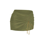 Resort Mini Skirt: Olive
