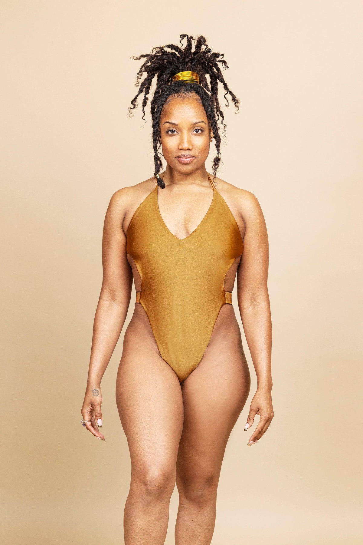 Bronze Monokini