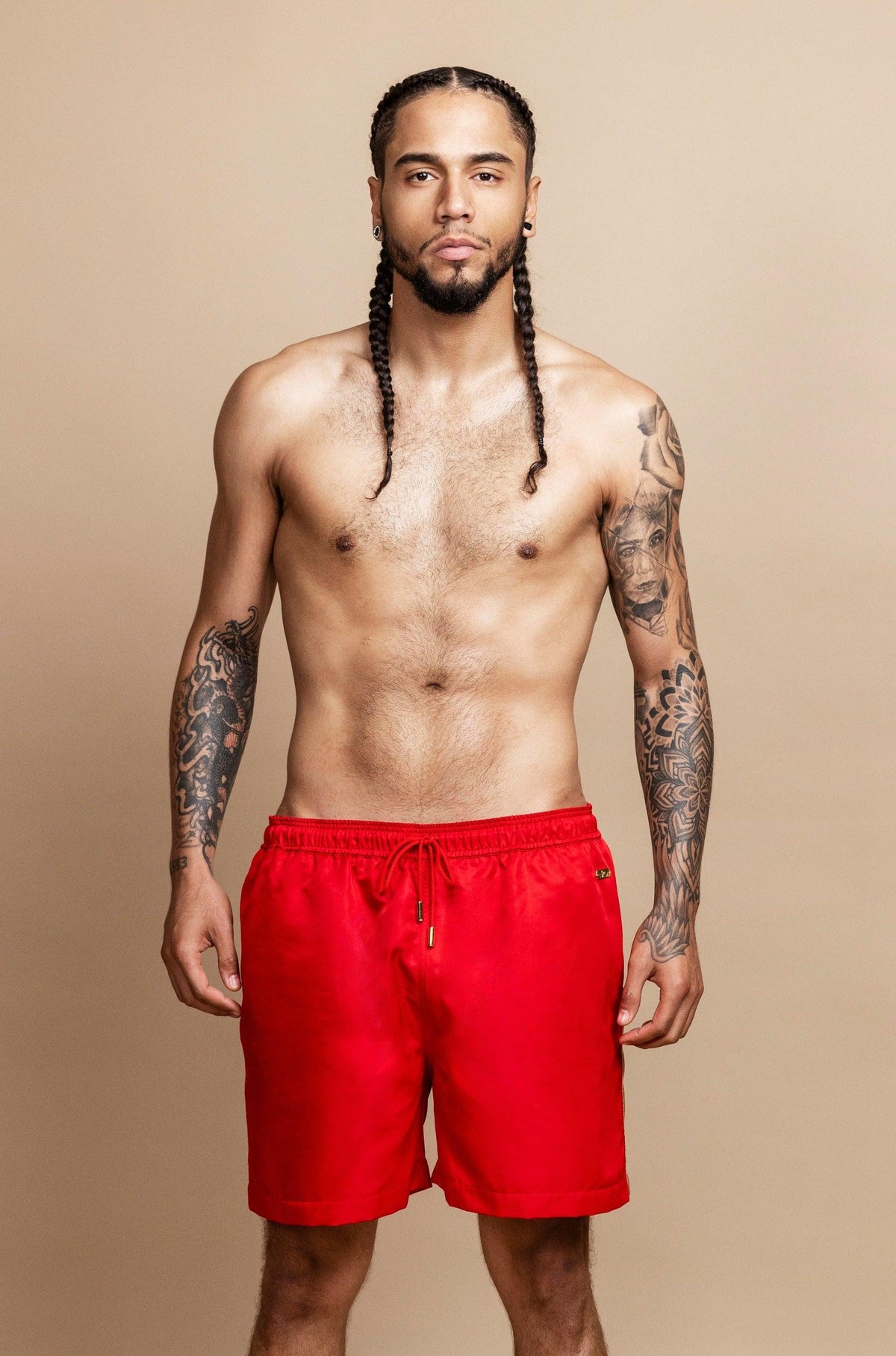 Scarlet Swim Trunks - Capri Swim™