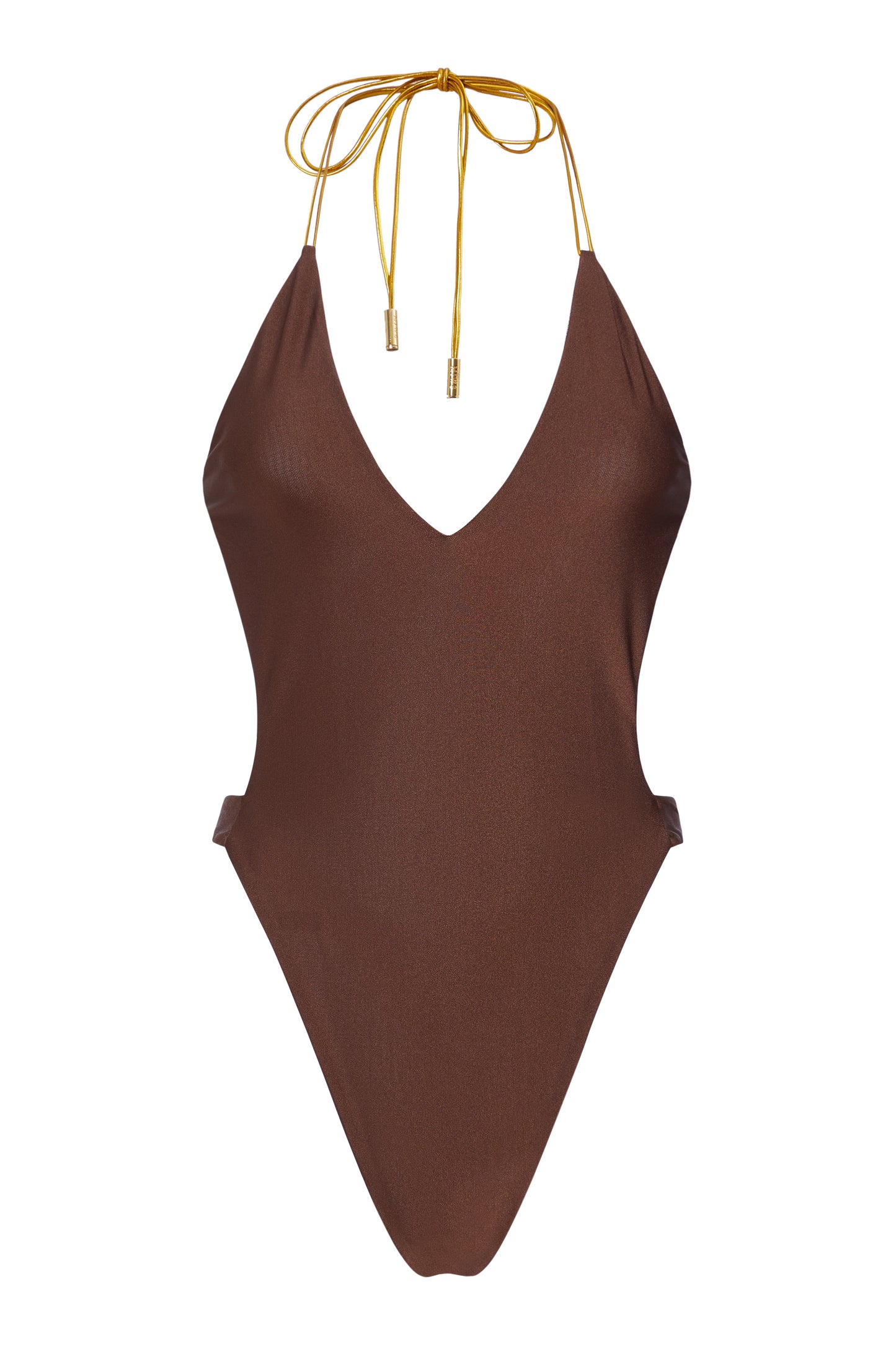 White/Chocolate Reversible Monokini