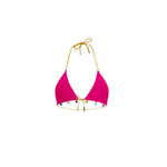 Aquessa Reversible Gemstone Bikini Top - Neon Pink & Neon Teal - Limited Edition